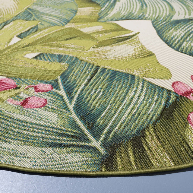 Safavieh Barbados Bar596Y Green/Pink Rug.