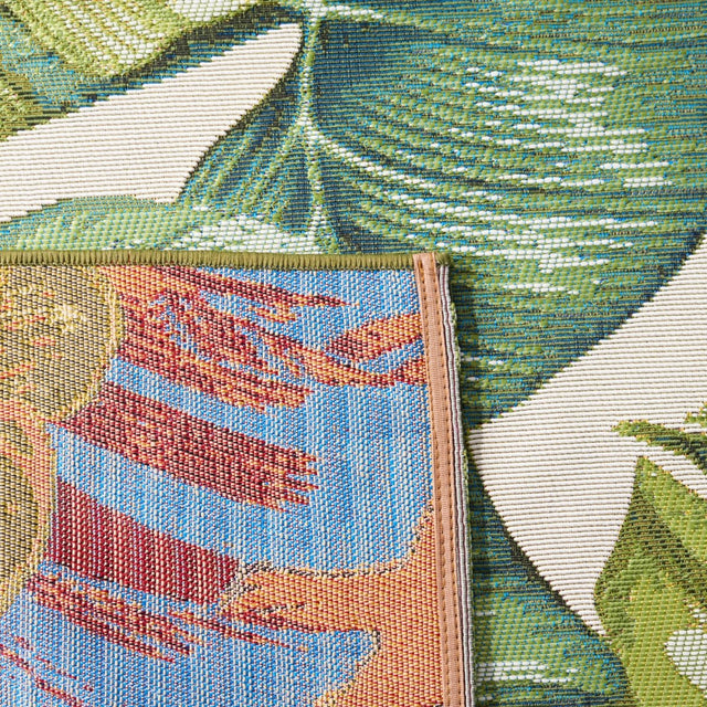 Safavieh Barbados Bar596Y Green/Pink Rug.
