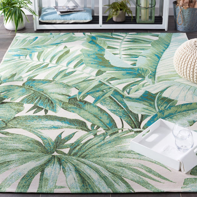 Safavieh Barbados Bar598Y Green/Teal Rug.