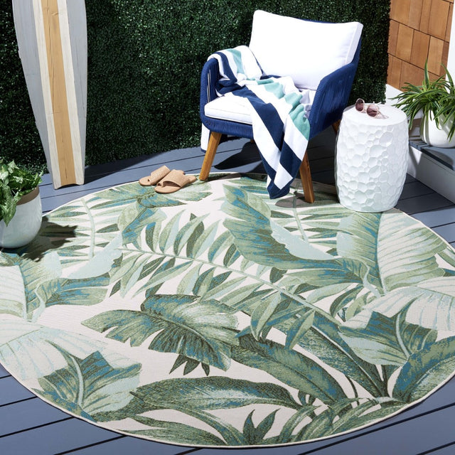 Safavieh Barbados Bar598Y Green/Teal Rug.