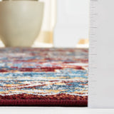 Safavieh Bayside Bay108M Blue/Red Rug.