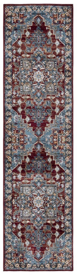 Safavieh Bayside Bay108M Blue/Red Rug.