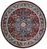 Safavieh Bayside Bay108M Blue/Red Rug.