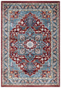 Safavieh Bayside Bay108M Blue/Red Rug.
