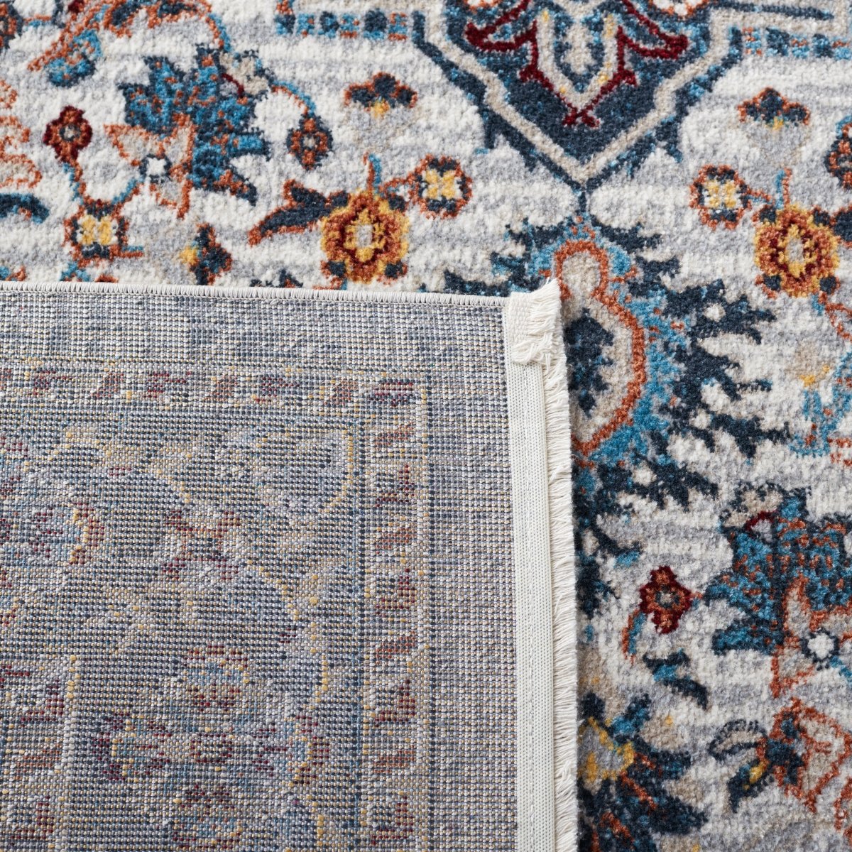 Safavieh Bayside Bay110M Blue/Grey Rug.