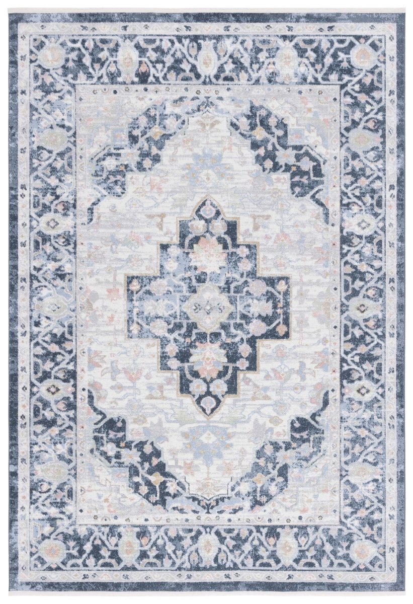Safavieh Bayside Bay114M Blue/Ivory Rug.