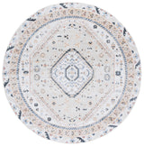 Safavieh Bayside 6'-7" x 6'-7" Rug in Ivory / Beige Blue