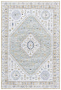 Safavieh Bayside 4'-0" x 6'-0" Rug in Gold / Green