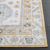 Safavieh Bayside 4'-0" x 6'-0" Rug in Gold / Green
