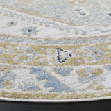 Safavieh Bayside 6'-7" x 6'-7" Rug in Gold / Green