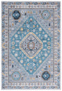 Safavieh Bayside 4'-0" x 6'-0" Rug in Blue / Grey