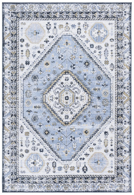 Safavieh Bayside 4'-0" x 6'-0" Rug in Blue / Navy