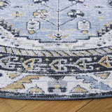 Safavieh Bayside 6'-7" x 6'-7" Rug in Blue / Navy