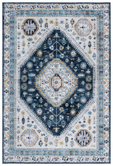 Safavieh Bayside 4'-0" x 6'-0" Rug in Navy / Blue