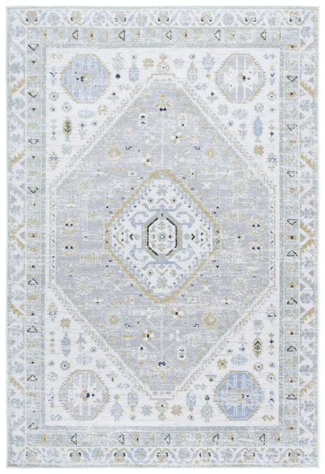 Safavieh Bayside 4'-0" x 6'-0" Rug in Green / Grey