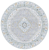 Safavieh Bayside 6'-7" x 6'-7" Rug in Green / Grey