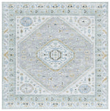 Safavieh Bayside 6'-7" x 6'-7" Rug in Green / Grey