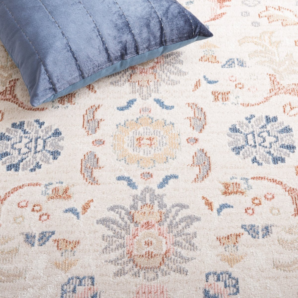 Safavieh Bayside Bay120B Beige/Blue Rug.