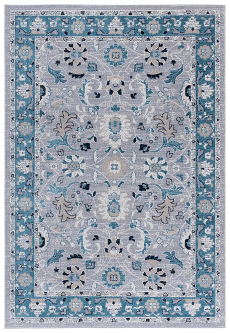 Safavieh Bayside 4'-0" x 6'-0" Rug in Blue / Grey