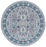 Safavieh Bayside 6'-7" x 6'-7" Rug in Blue / Grey
