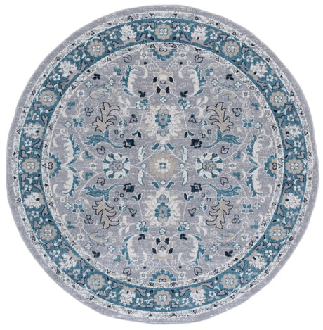 Safavieh Bayside 6'-7" x 6'-7" Rug in Blue / Grey