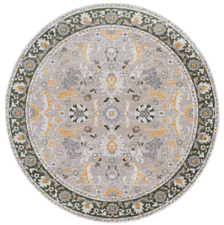 Safavieh Bayside 6'-7" x 6'-7" Rug in Green / Beige