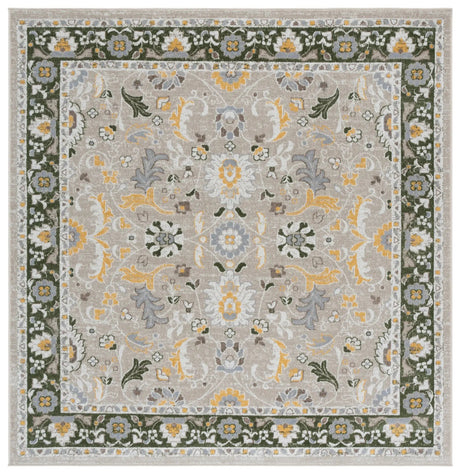 Safavieh Bayside 6'-7" x 6'-7" Rug in Green / Beige
