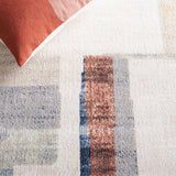 Safavieh Bayside Bay126A Ivory/Blue Rust Rug.