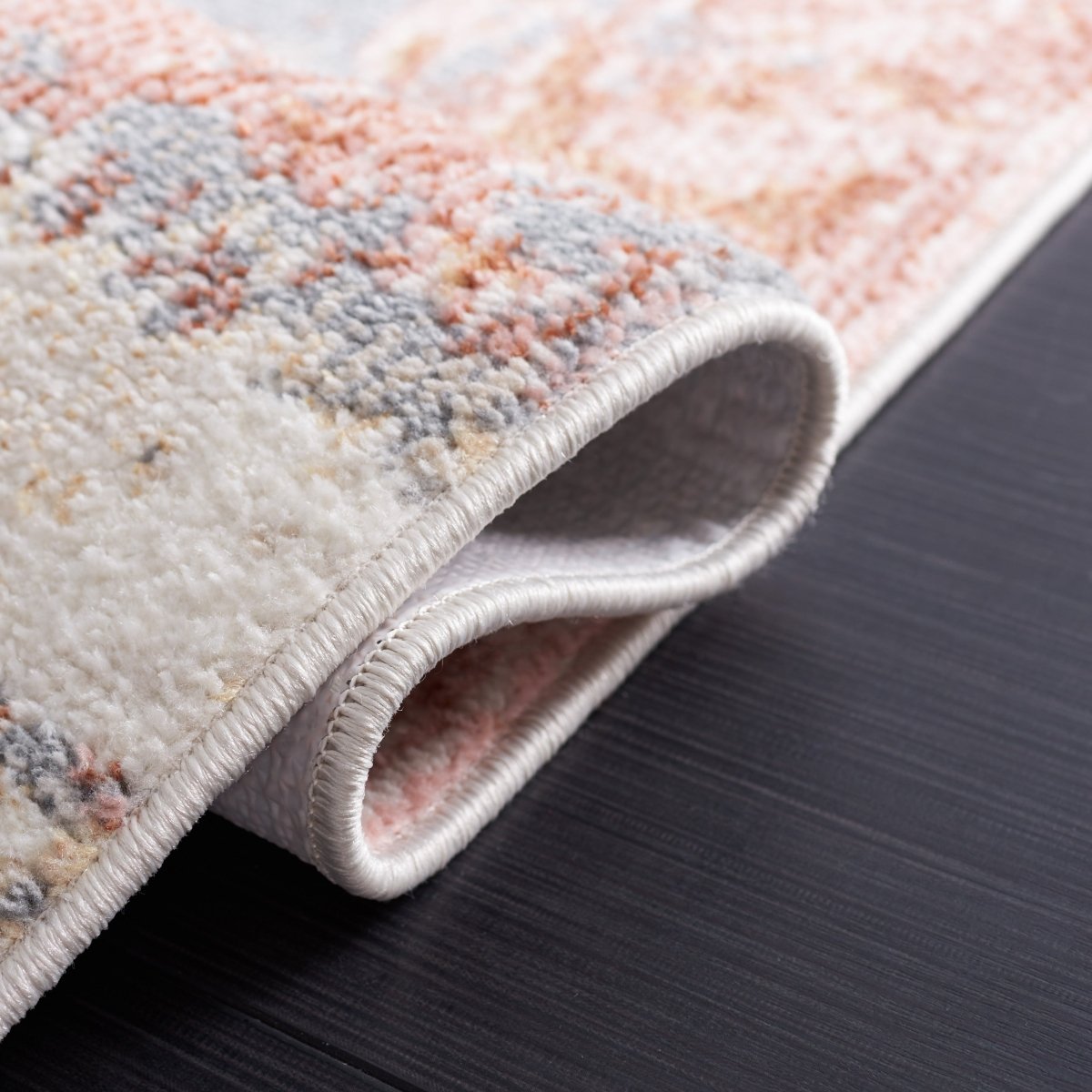 Safavieh Bayside Bay128A Ivory/Grey Pink Rug.