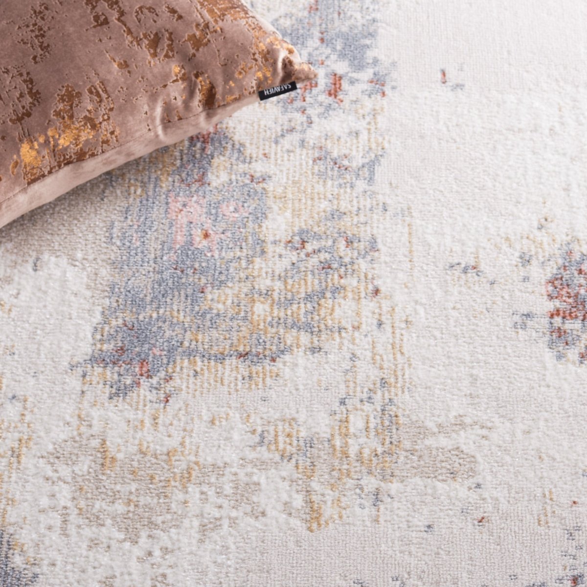 Safavieh Bayside Bay128A Ivory/Grey Pink Rug.