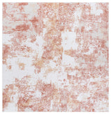 Safavieh Bayside 6'-7" x 6'-7" Rug in Ivory / Orange Beige