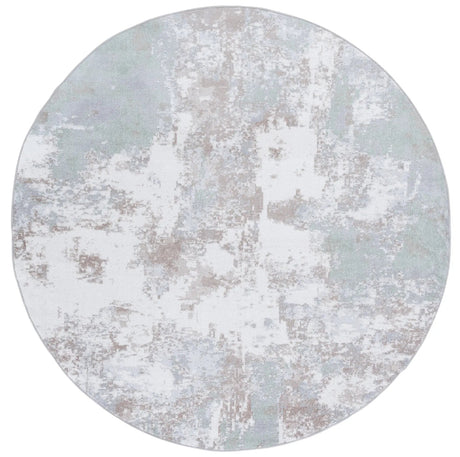 Safavieh Bayside 6'-7" x 6'-7" Rug in Green / Ivory
