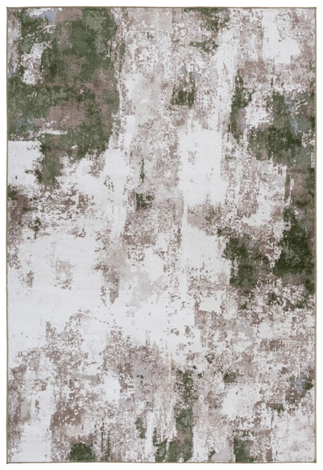Safavieh Bayside 4'-0" x 6'-0" Rug in Ivory / Green