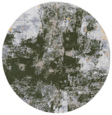 Safavieh Bayside 6'-7" x 6'-7" Rug in Green / Grey
