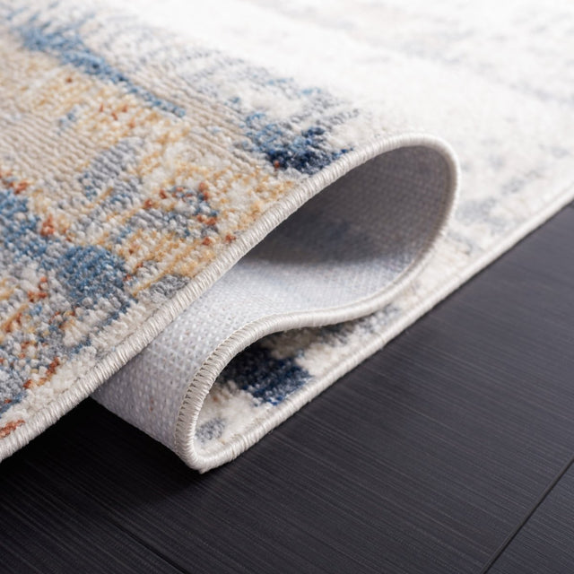Safavieh Bayside Bay130M Blue/Gold Rug.