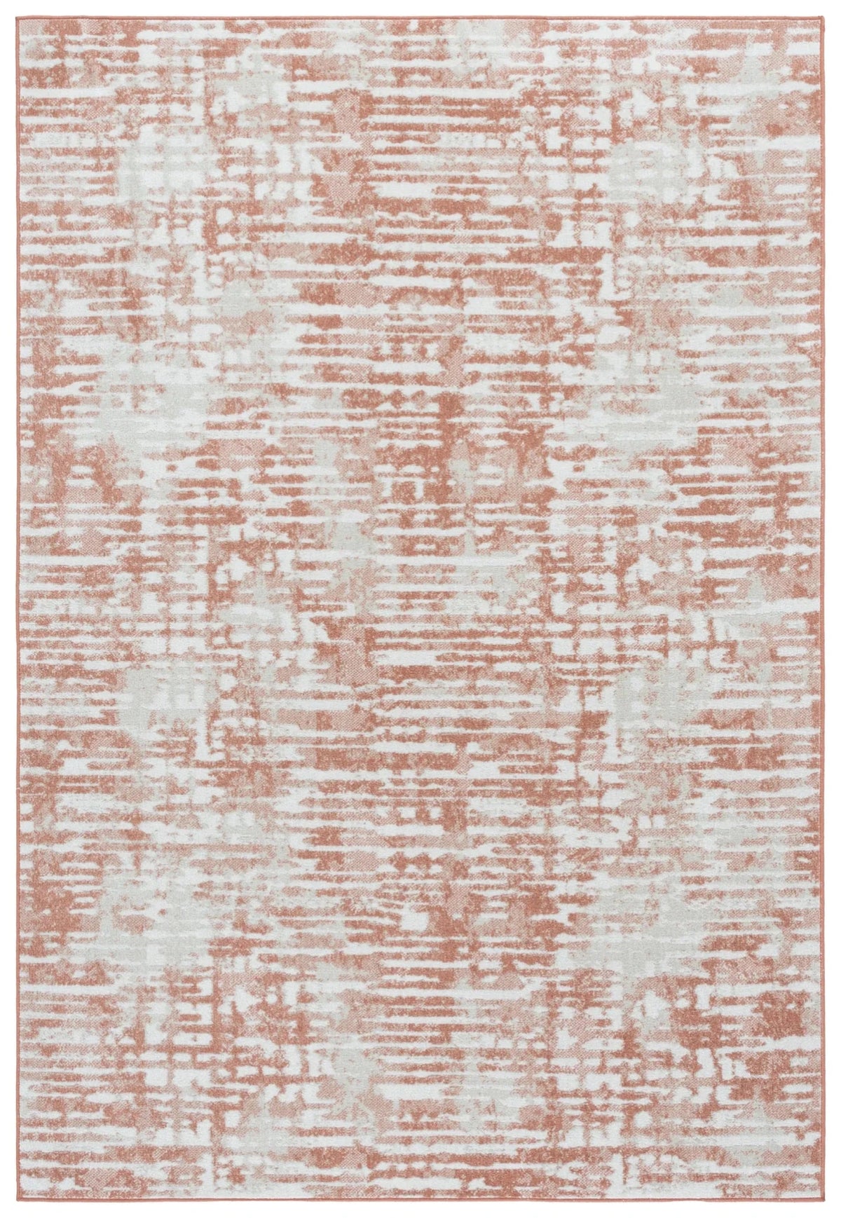 Safavieh Bayside 4'-0" x 6'-0" Rug in Ivory / Orange Beige