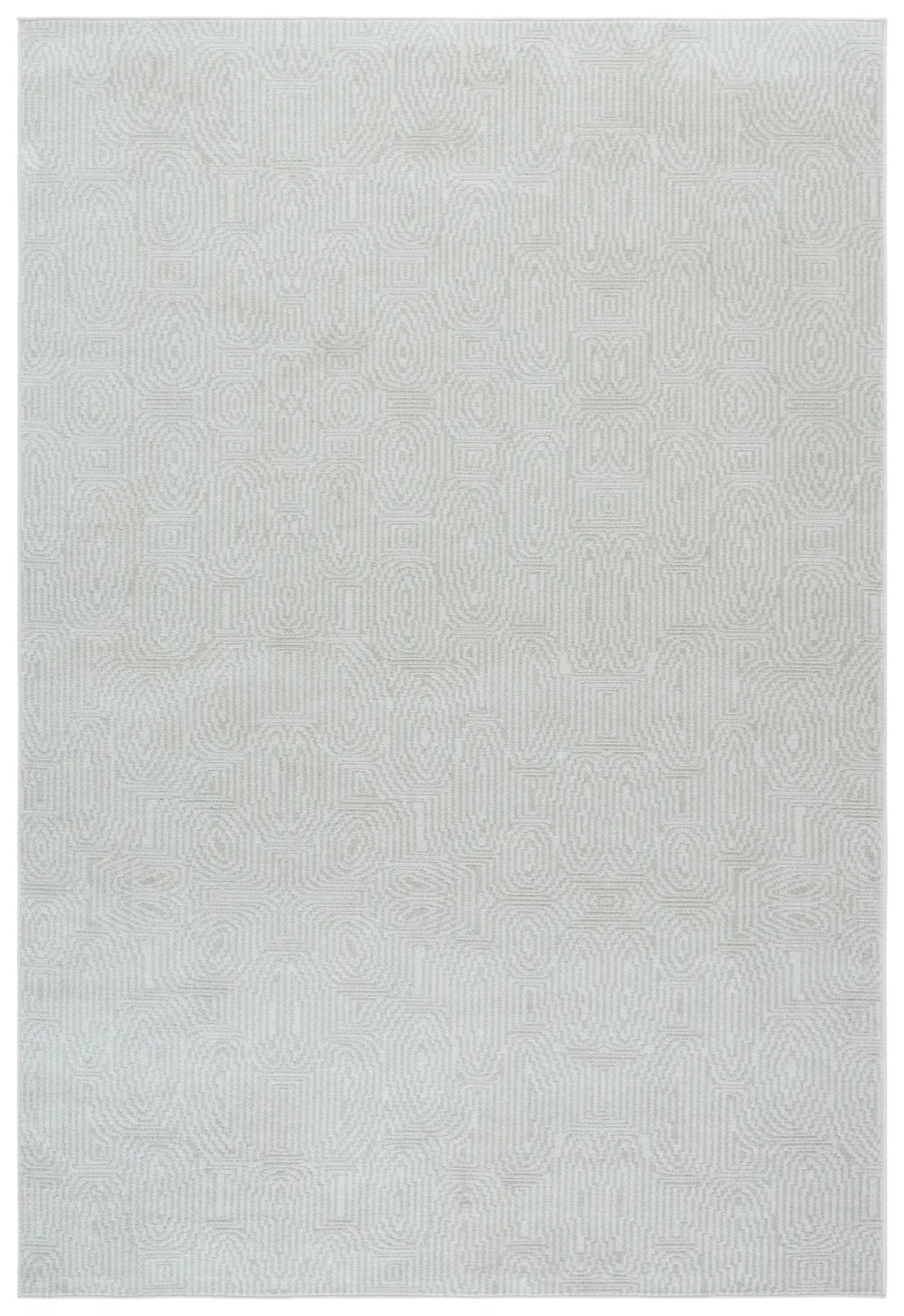 Safavieh Bayside 4'-0" x 6'-0" Rug in Ivory / Light Grey