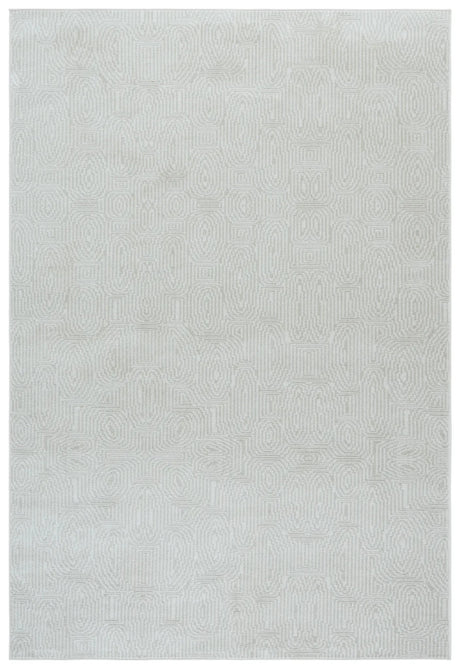 Safavieh Bayside 4'-0" x 6'-0" Rug in Ivory / Light Grey