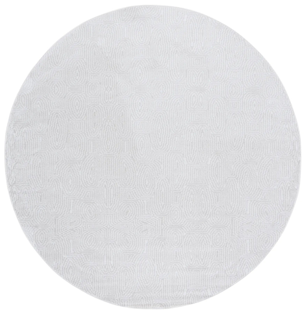 Safavieh Bayside 6'-7" x 6'-7" Rug in Ivory / Light Grey