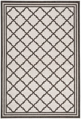 Safavieh Beach House Bhs121A Light Grey/Charcoal Rug.