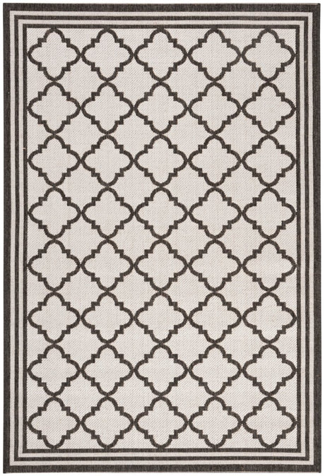 Safavieh Beach House Bhs121A Light Grey/Charcoal Rug.