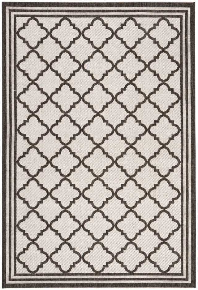 Safavieh Beach House Bhs121A Light Grey/Charcoal Rug.