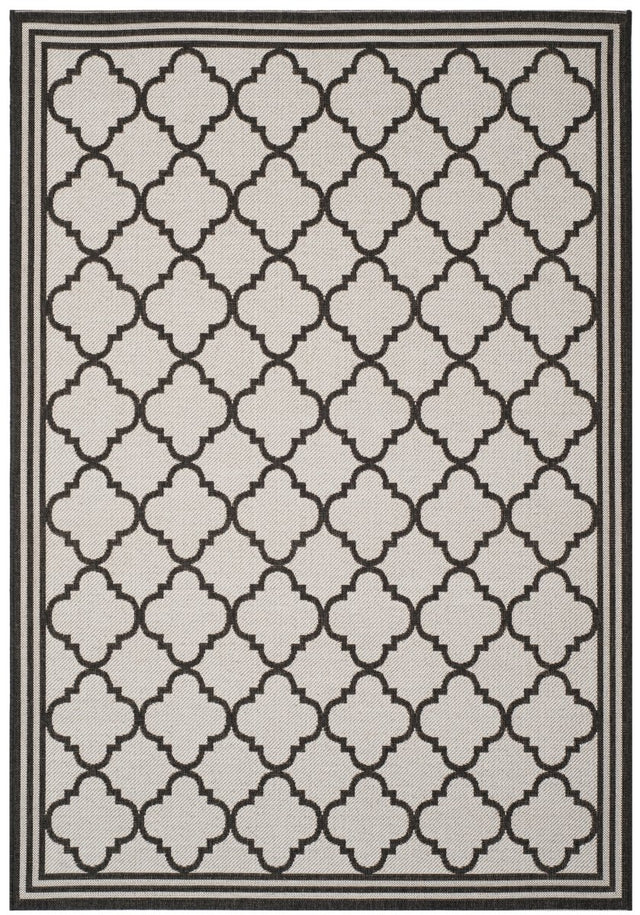 Safavieh Beach House Bhs121A Light Grey/Charcoal Rug.