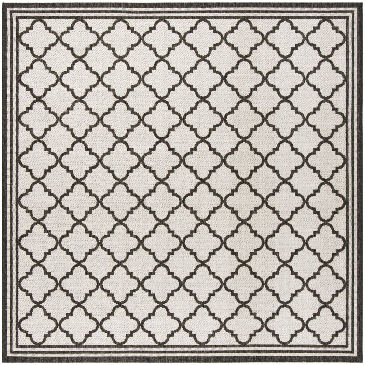 Safavieh Beach House Bhs121A Light Grey/Charcoal Rug.