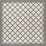 Safavieh Beach House Bhs121A Light Grey/Charcoal Rug.