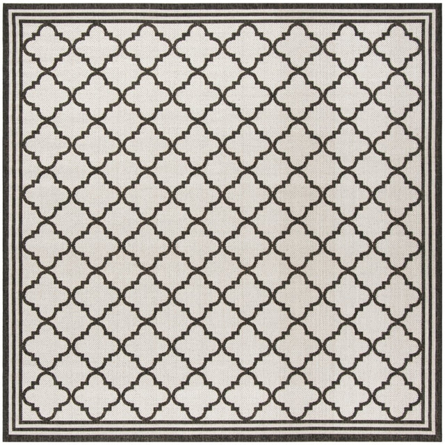 Safavieh Beach House Bhs121A Light Grey/Charcoal Rug.