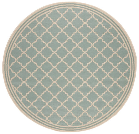 Safavieh Beach House Bhs121K Aqua/Cream Rugs.