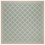 Safavieh Beach House Bhs121K Aqua/Cream Rugs.
