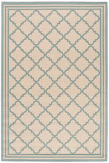 Safavieh Beach House Bhs121L Cream/Aqua Rugs.