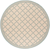 Safavieh Beach House Bhs121L Cream/Aqua Rugs.